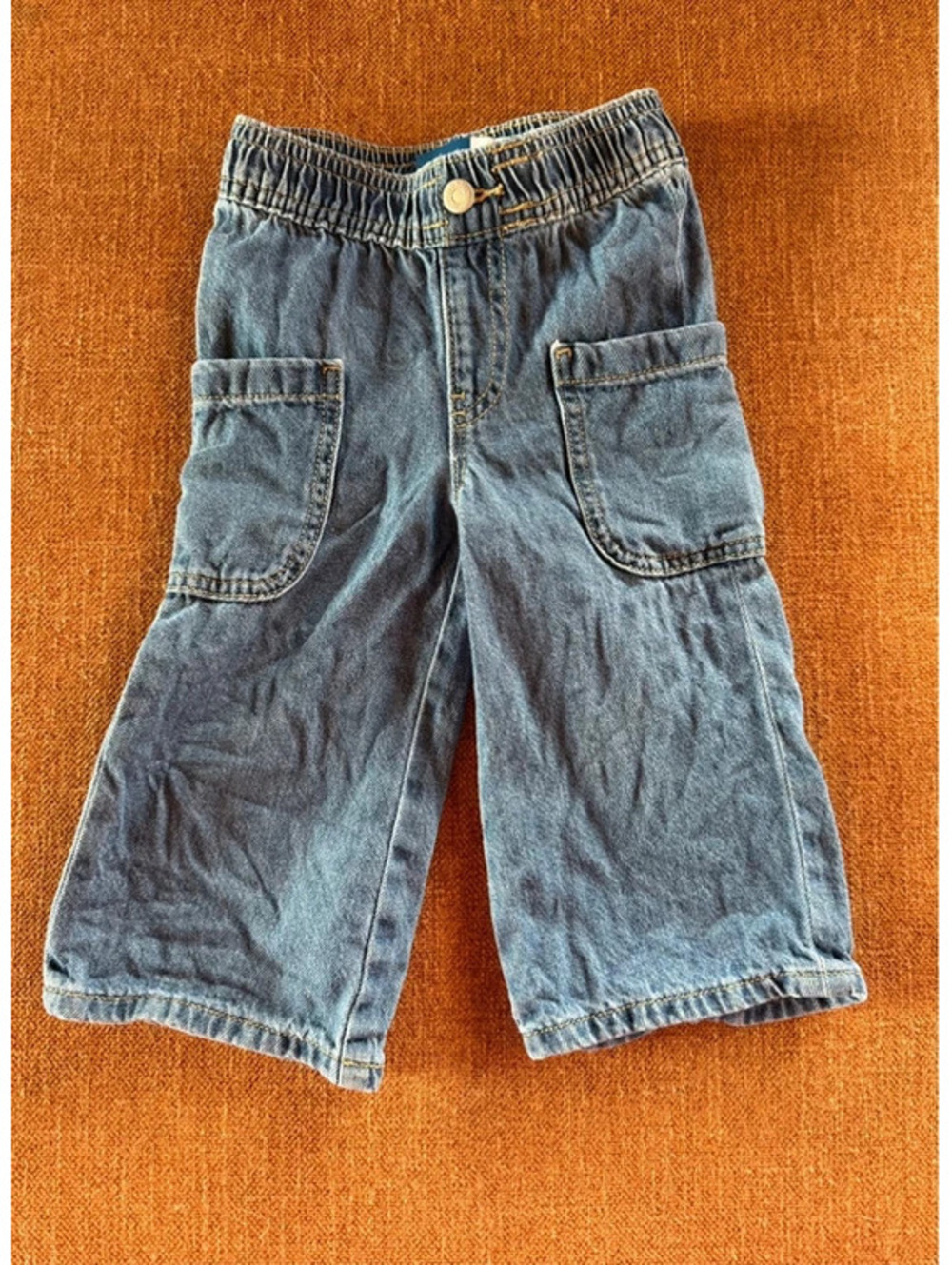 Wide leg toddler denim size 18-24months